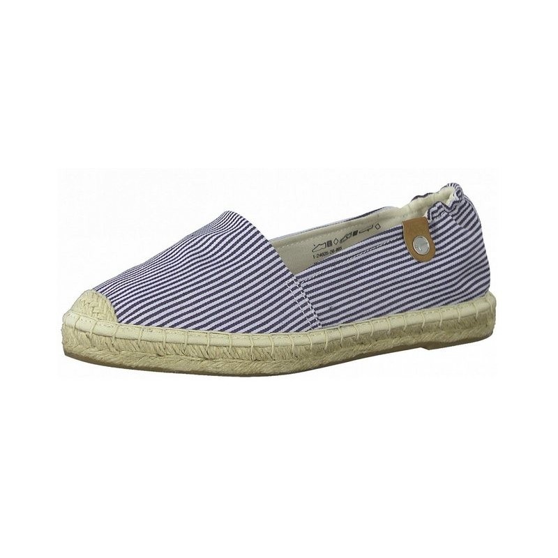 Tamaris 1-24605-26 865 Navy Stripes Slipper