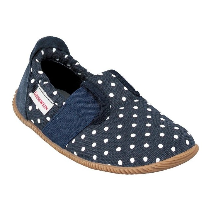 Giesswein Giesswein 44711 Silz Slim Fit Baumwolle Hausschuhe Schuhe blau Schnürschuh
