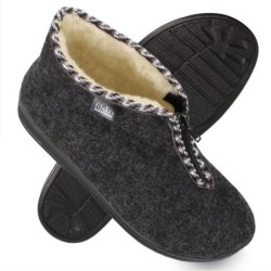 filsko Edsele Winter HausSchuhe für Damen Hausschuh Hüttenschuh aus Easy-Filz