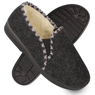 filsko Sunsvall Warme Winter HausSchuhe für Damen Hausschuh mit Schafwolle gefüttert