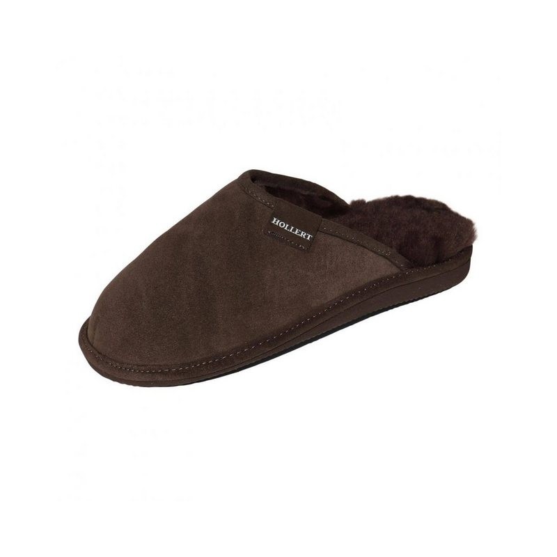 Hollert Frau Holle Hausschuh Damen Puschen Hausschuhe Merino Schaffell