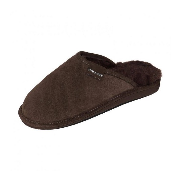 Hollert Frau Holle Hausschuh Damen Puschen Hausschuhe Merino Schaffell