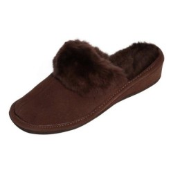 Hollert Marokko Hausschuh Damen Pantoffeln Hausschuhe Merino Schaffell