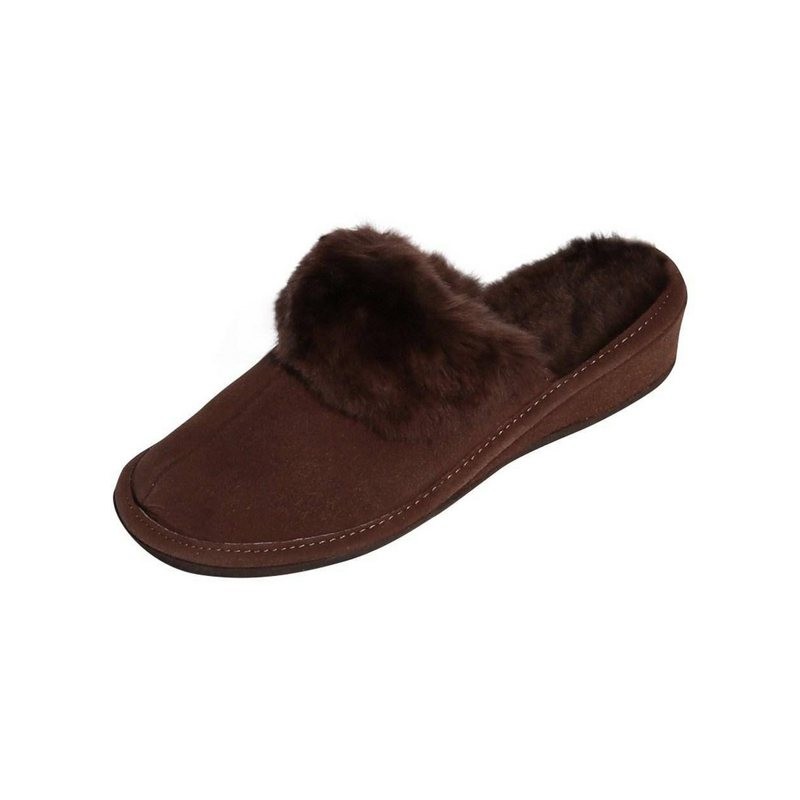 Hollert Marokko Hausschuh Damen Pantoffeln Hausschuhe Merino Schaffell