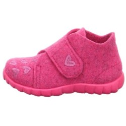 Superfit superfit Kinder Hausschuh HAPPY 1-800291-5500 WOLLFILZ pink Hausschuh