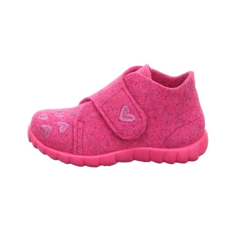Superfit superfit Kinder Hausschuh HAPPY 1-800291-5500 WOLLFILZ pink Hausschuh