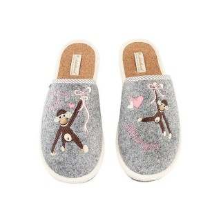 ADELHEID Einfach mal abhängen Filzpantoffel Pantoffel