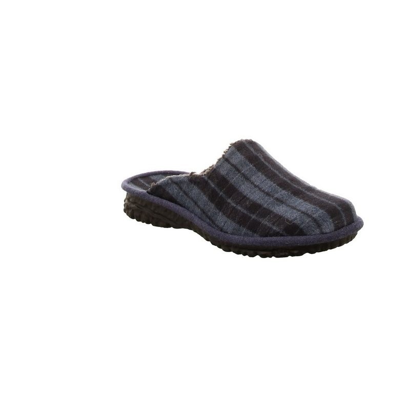 Westland Westland Herren Toulouse 57 Pantoffel 15257-501-57 blau/kombi Hausschuh