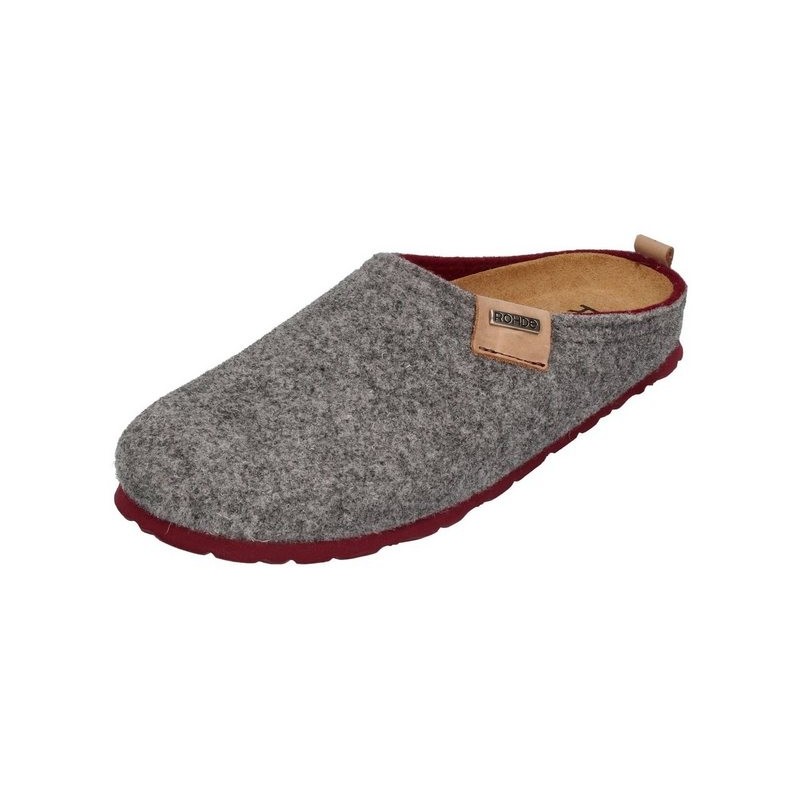 Rohde NAPOLI 6800-80 Hausschuh Grey