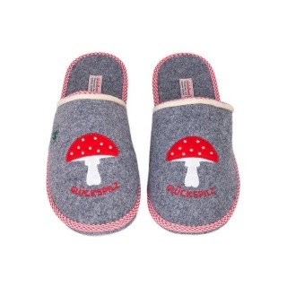 ADELHEID Glückspilz Filzpantoffeln Pantoffel