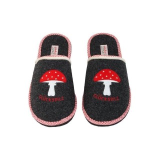 ADELHEID Glückspilz Filzpantoffeln Pantoffel