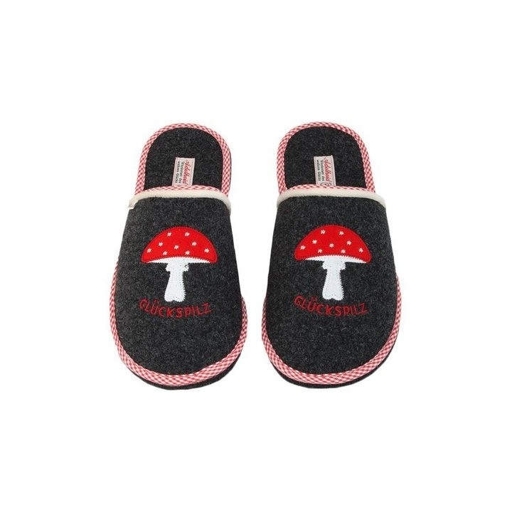 ADELHEID Glückspilz Filzpantoffeln Pantoffel