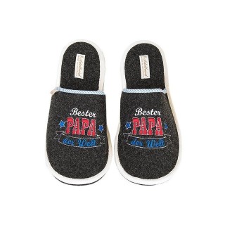 ADELHEID Bester Papa Filzpantoffel Pantoffel