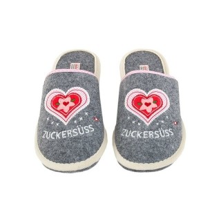 ADELHEID Zuckersüss Filzpantoffel Pantoffel