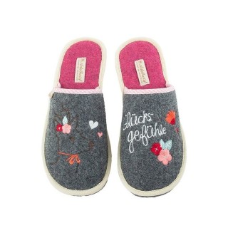 ADELHEID Glücksgefühle Filzpantoffel Pantoffel