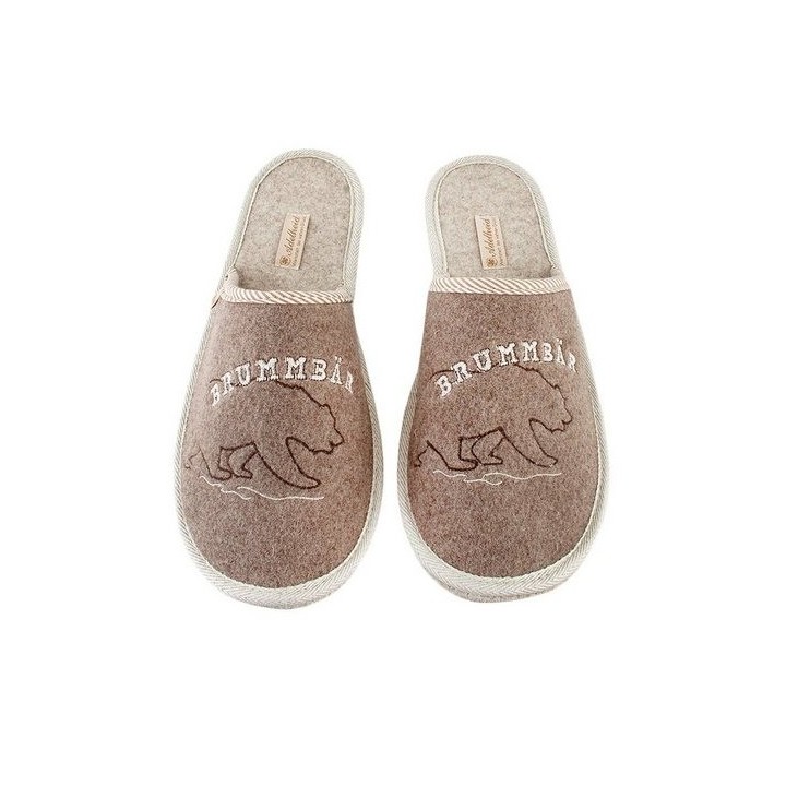 ADELHEID Brummbär Filzpantoffel Pantoffel