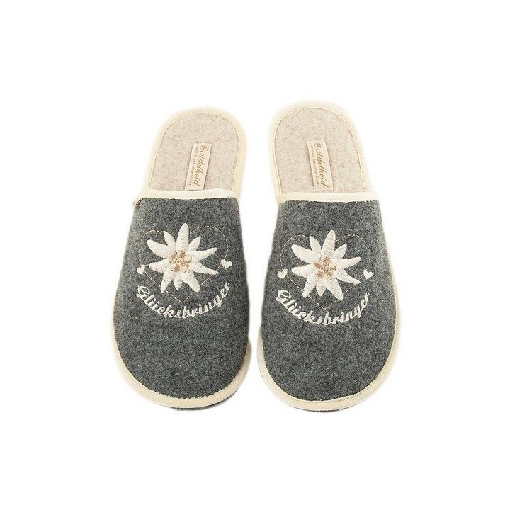 ADELHEID Glücksbringer Filzpantoffel Pantoffel