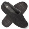 filsko Barco Herren Hausschuh Wollfilz, Slip-On, Straßenfeste Schuhsohle
