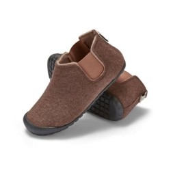 Gumbies Brumby in Chocolate-Cream Hausschuh aus recycelten Materialien, rutschfeste & stabile Sohle