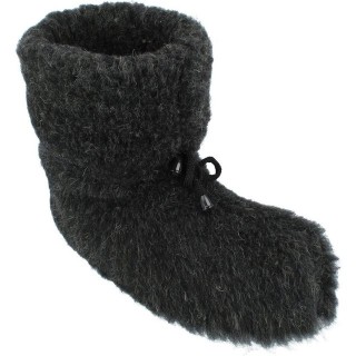 filsko Tolle Warme Winter Hausschuhe Hausschuh mit Gummisohle, aus Schafwolle