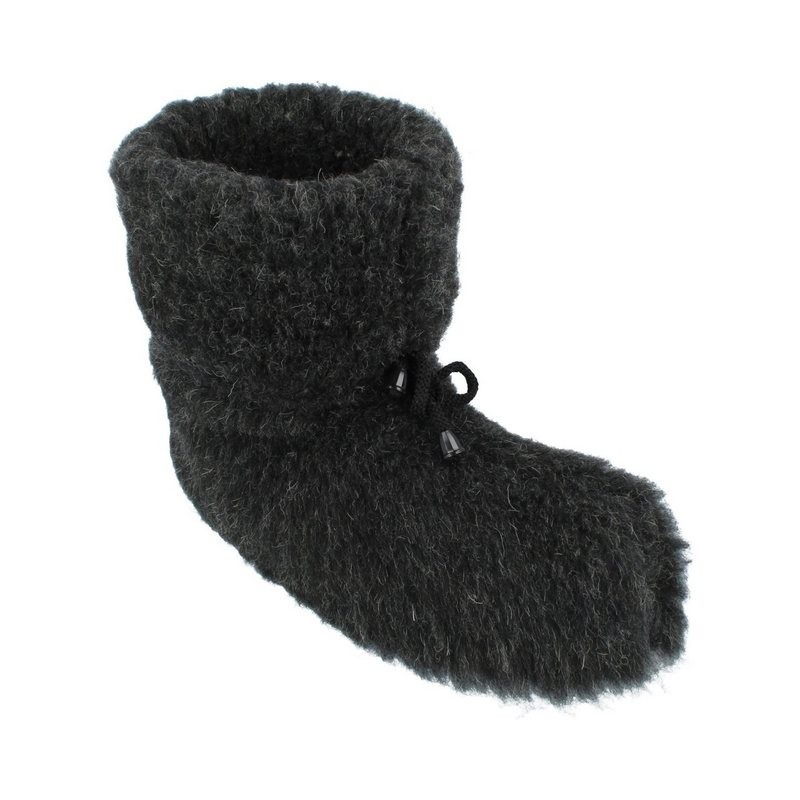 filsko Tolle Warme Winter Hausschuhe Hausschuh mit Gummisohle, aus Schafwolle