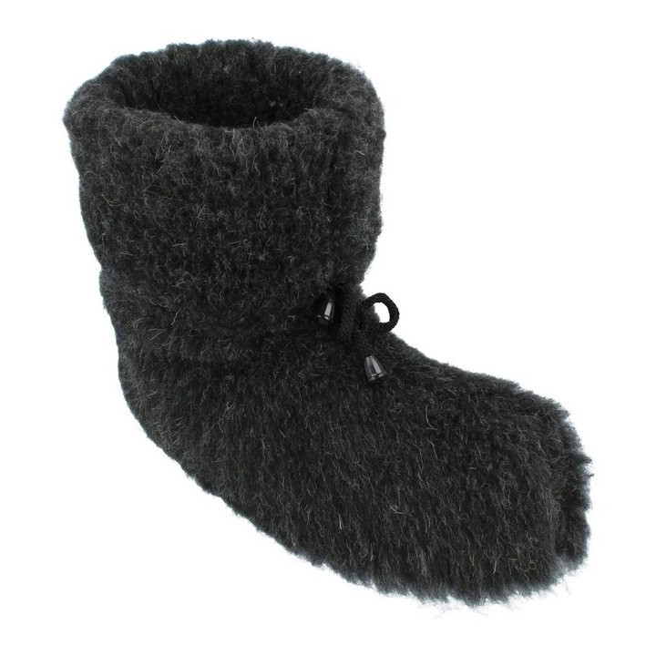 filsko Tolle Warme Winter Hausschuhe Hausschuh mit Gummisohle, aus Schafwolle