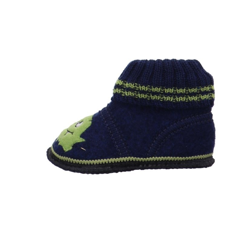 Beck kitz pichler Monster dunkel-blau Hausschuh