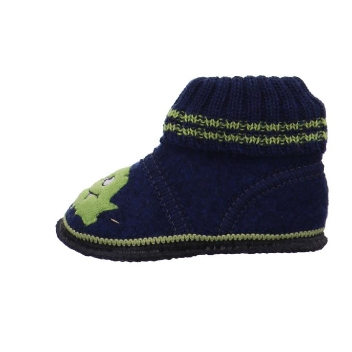 Beck kitz pichler Monster dunkel-blau Hausschuh