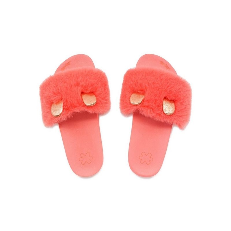 Flip Flop pool fur*mouse metallic Hausschuh