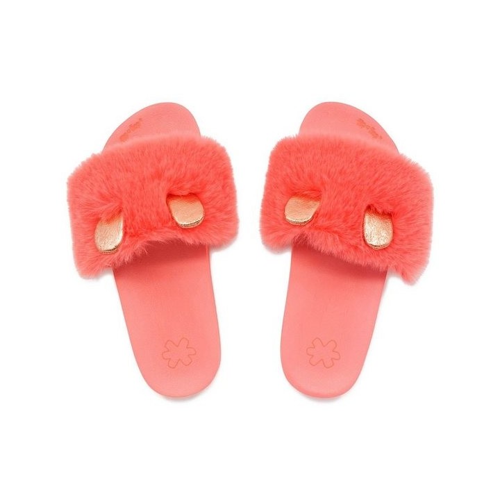 Flip Flop pool fur*mouse metallic Hausschuh