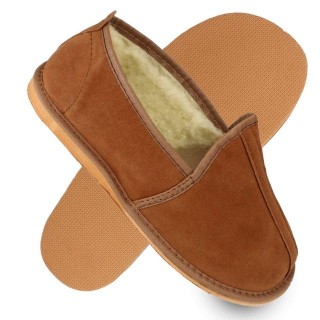 filsko Rügen HüttenSchuhe gefüttert mit Schafwolle Hausschuh