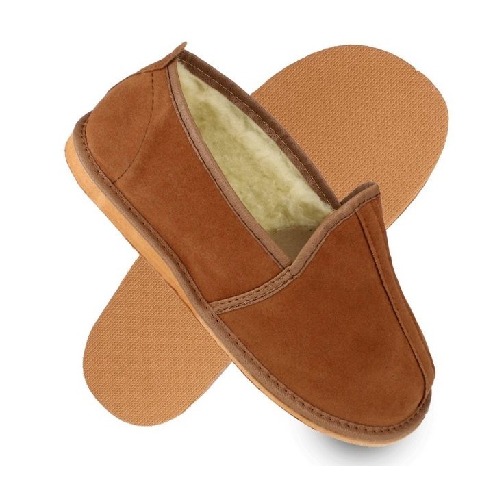 filsko Rügen HüttenSchuhe gefüttert mit Schafwolle Hausschuh