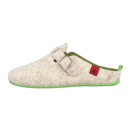 Andres Machado Val White Green/ Damen Hausschuh