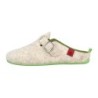 Andres Machado Val White Green/ Damen Hausschuh