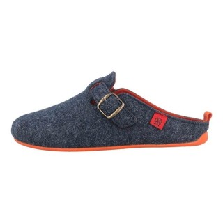 Andres Machado Val Blue Orange/ Damen Hausschuh