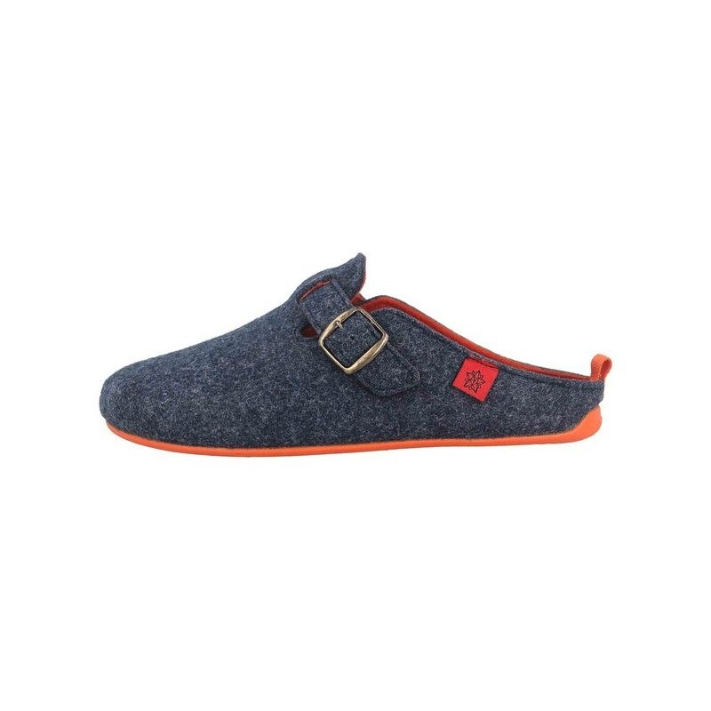 Andres Machado Val Blue Orange/ Damen Hausschuh