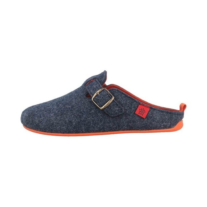 Andres Machado Val Blue Orange/ Damen Hausschuh