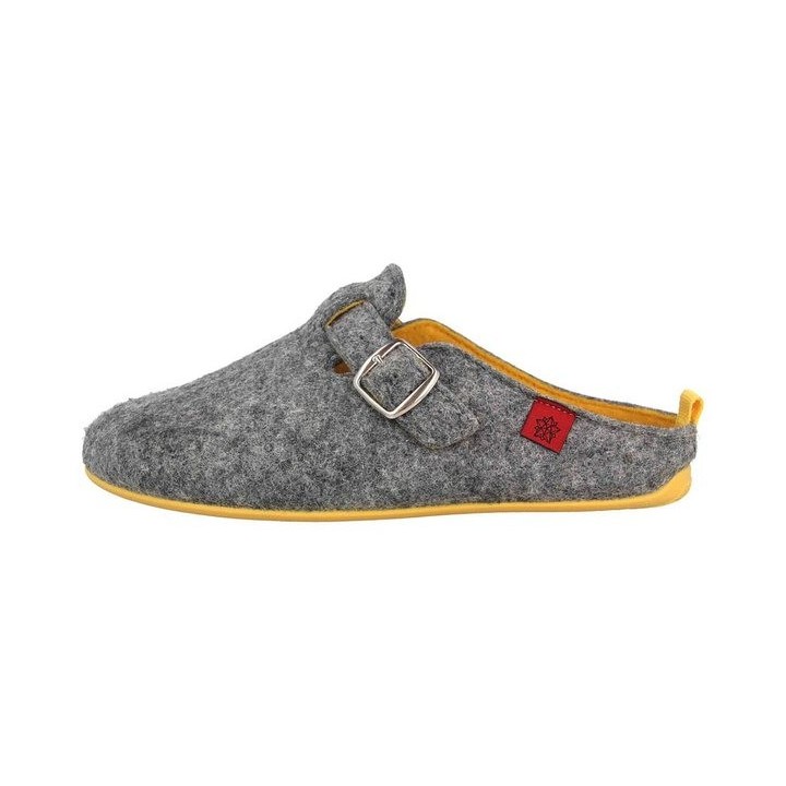 Andres Machado Val Grey Yellow/ Damen Hausschuh