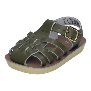 Salt Water Sailor Child Lauflernschuh Olive