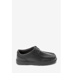 Next Leder-Loafer zum Schnüren, weite Passform Schnürschuh (1-tlg)