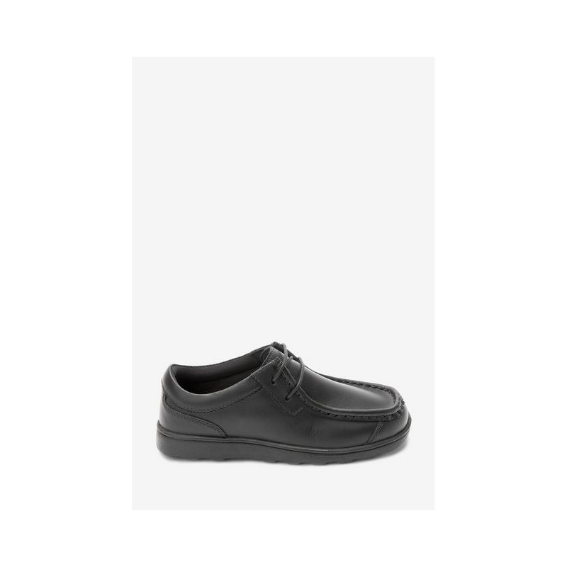 Next Leder-Loafer zum Schnüren, weite Passform Schnürschuh (1-tlg)
