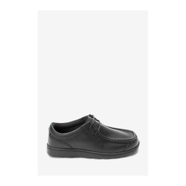 Next Leder-Loafer zum Schnüren, weite Passform Schnürschuh (1-tlg)