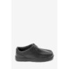 Next Leder-Loafer zum Schnüren, weite Passform Schnürschuh (1-tlg)