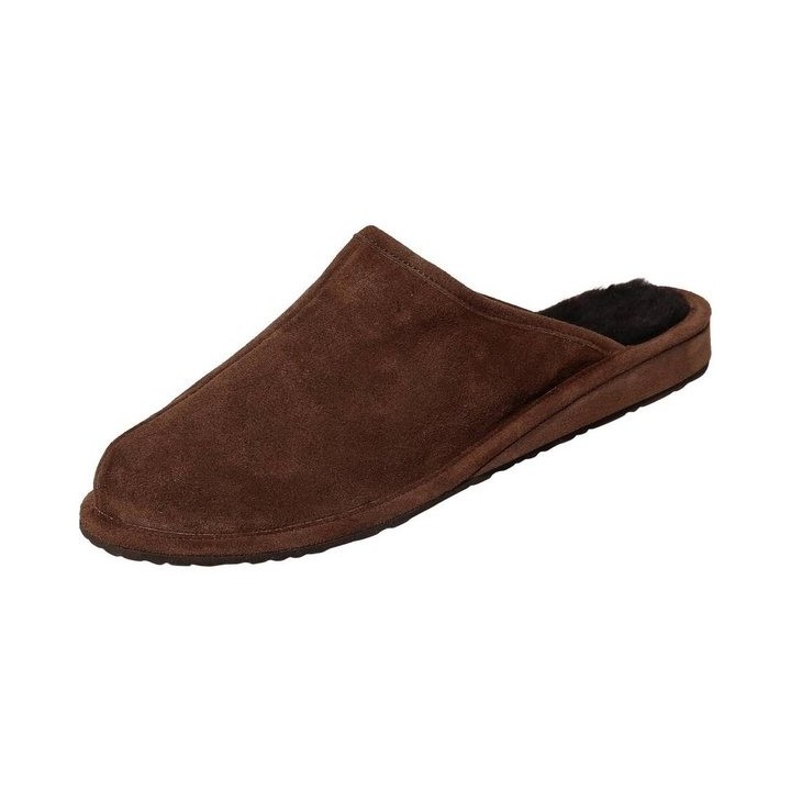 Hollert Bodo Pantoffel Echtelder Pantoffeln gefüttert, wärmend