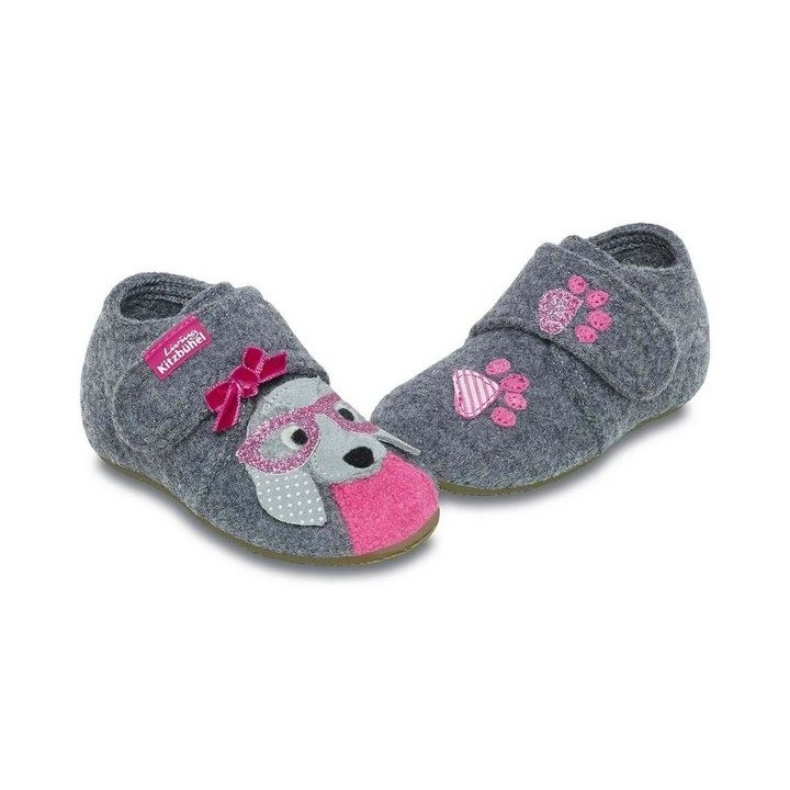 Living Kitzbühel Living Kitzbühel 3015-610 Babyklett Hund Hausschuhe Wolle Hausschuh