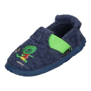 NANGA Aliens Hausschuh Blau