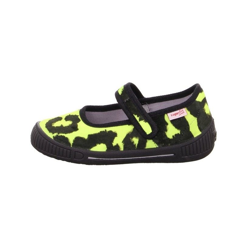 Superfit superfit Kinder Hausschuh 1-000262-60 gelb / schwarz Hausschuh