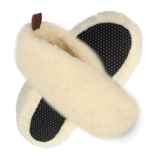 filsko Uddevalla Winter Socken Hausschuh mit Schafwolle gefüttert