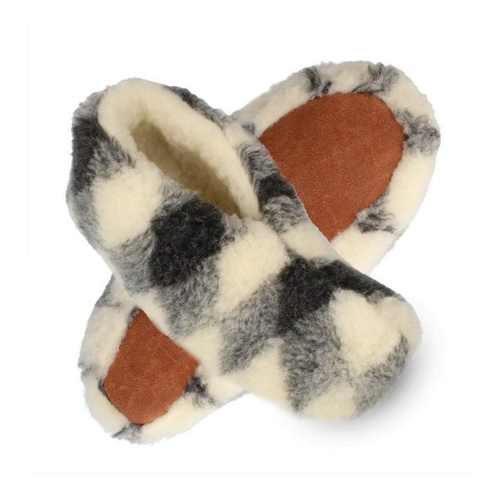 filsko Uddevalla Winter Socken Hausschuh mit Schafwolle gefüttert