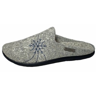 Shepherd Shepherd 38/1706 Siri Hausschuhe Pantoffeln Fußbett grau Hausschuh